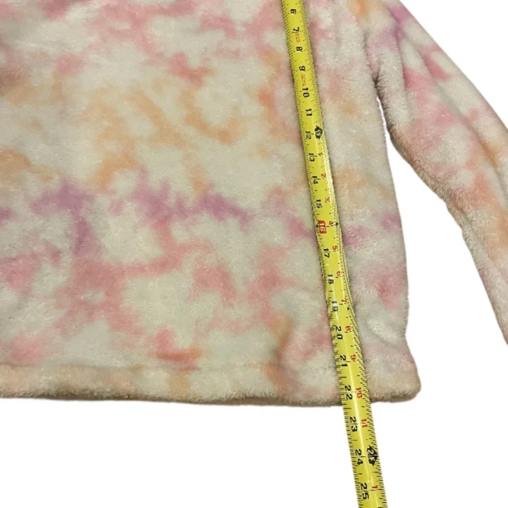 Cat & Jack Fuzzy Pullover Multi Colored Sweatshirt Girl’s Size 14-16 (XL)